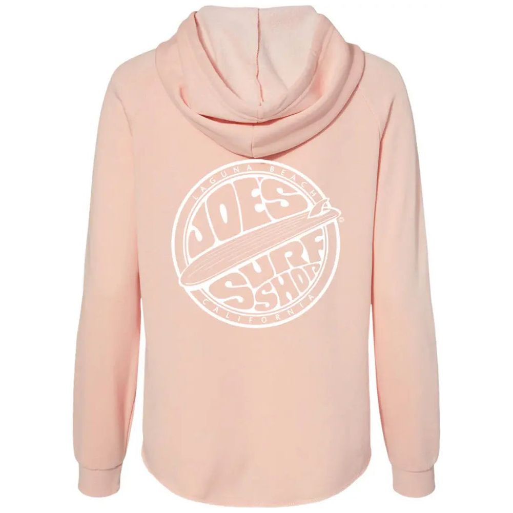 Joe's Surf Shop Fins Up Women's Zip-Up Hoodie