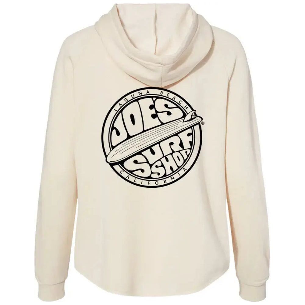 Joe's Surf Shop Fins Up Women's Zip-Up Hoodie