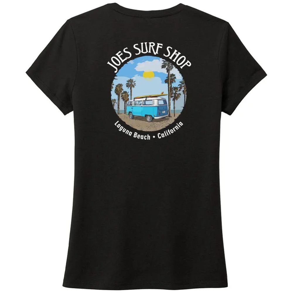 Joe's Surf Shop Women's Surf Bus Tri-Blend Tee