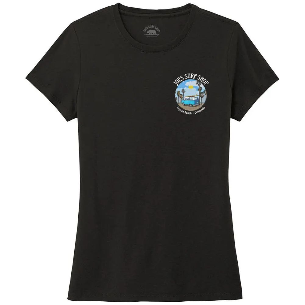 Joe's Surf Shop Women's Surf Bus Tri-Blend Tee