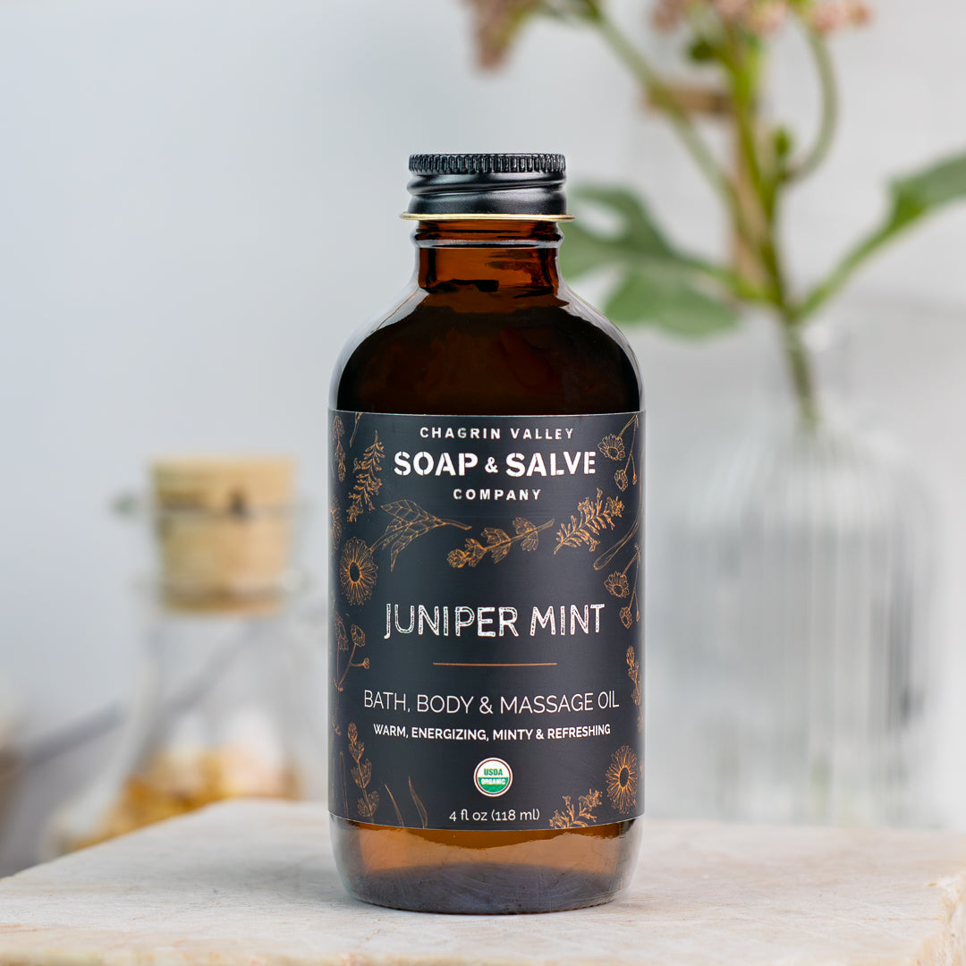 Bath & Body Oil: Juniper Mint