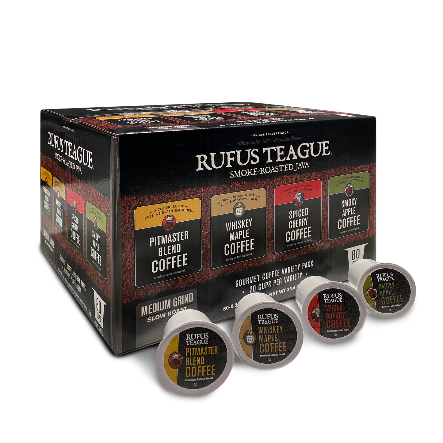 K-CUPS - SMOKE-ROASTED COFFEES (80 count)