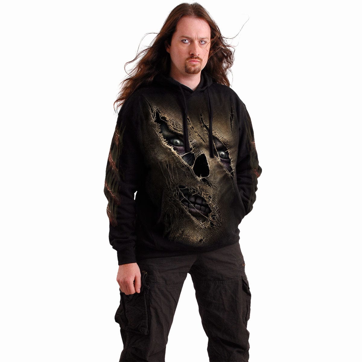 THREAD SCARE - Hoody Black