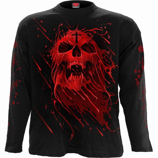 PURE BLOOD - Longsleeve T-Shirt Black