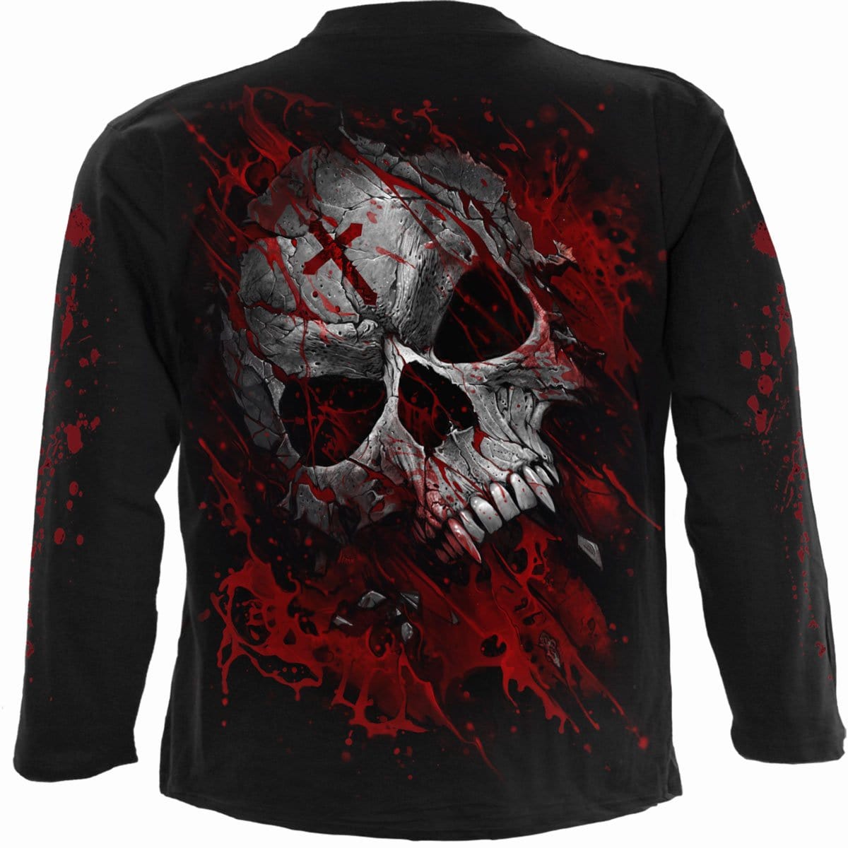 PURE BLOOD - Longsleeve T-Shirt Black