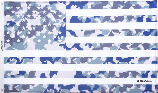 Arctic Camo American Flag