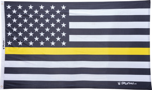 Yellow Line Flag