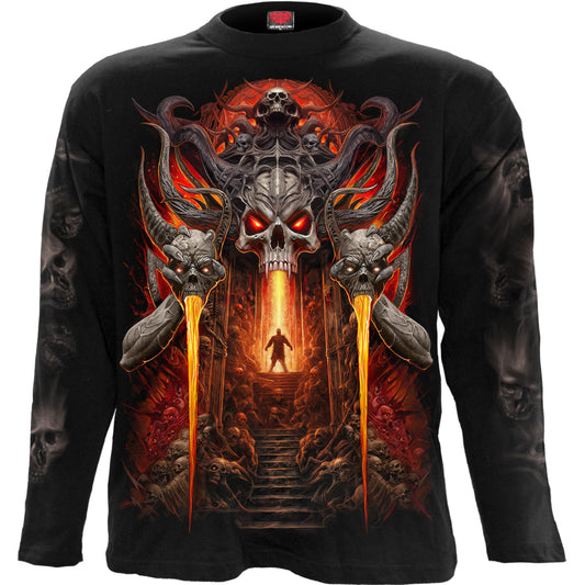 GATES OF HELL - Longsleeve T-Shirt Black