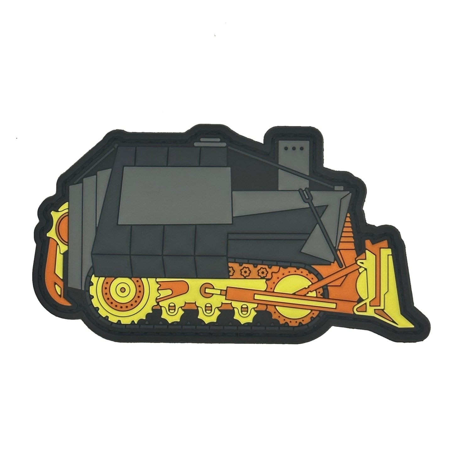 Killdozer PVC Patch - 2x4 inches, Full Color & OD Green: Unreasonable Acts by Reasonable Men