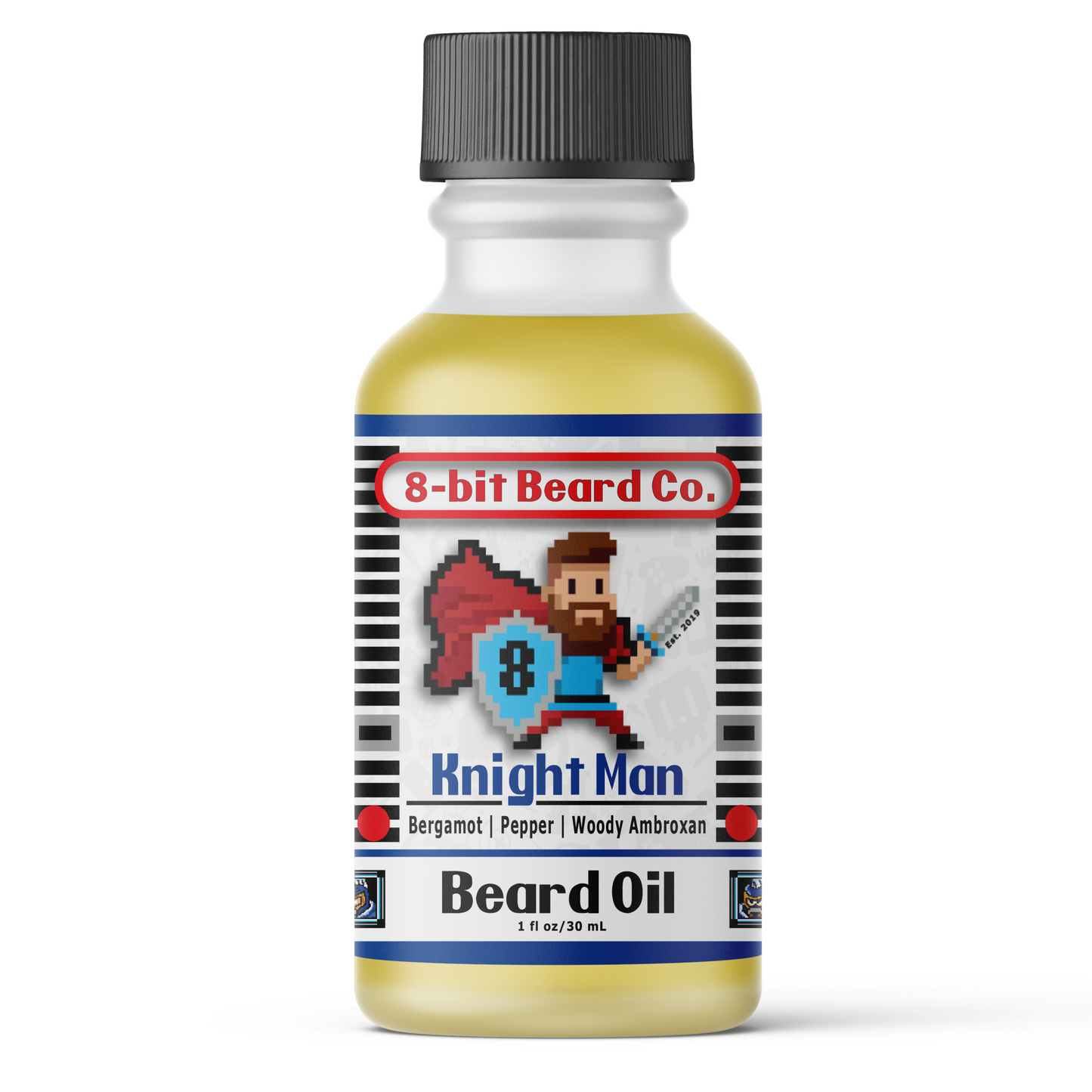 Knight Man | Beard Oil - Bergamot, Pepper, Woodsy