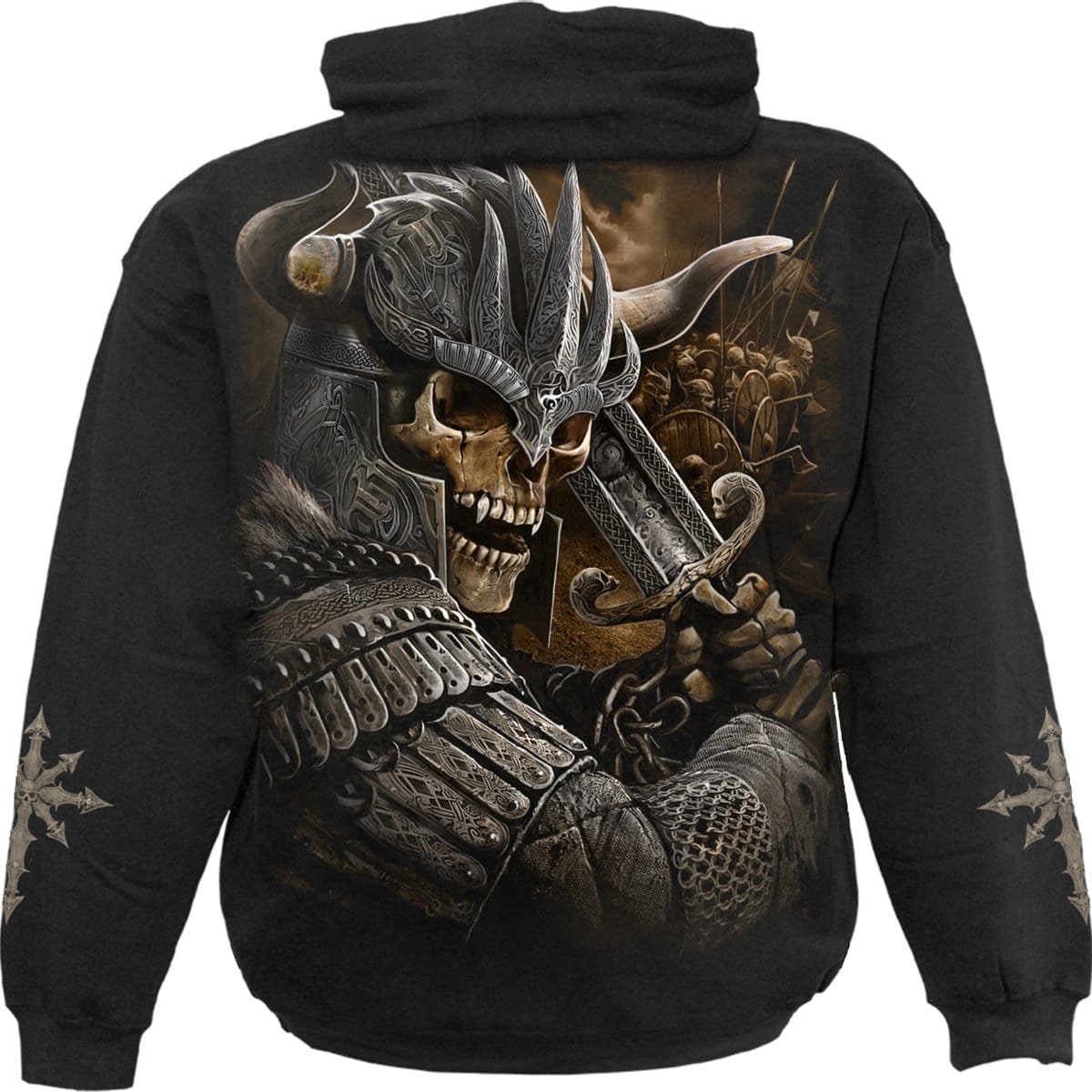 VIKING WARRIOR - Hoody Black