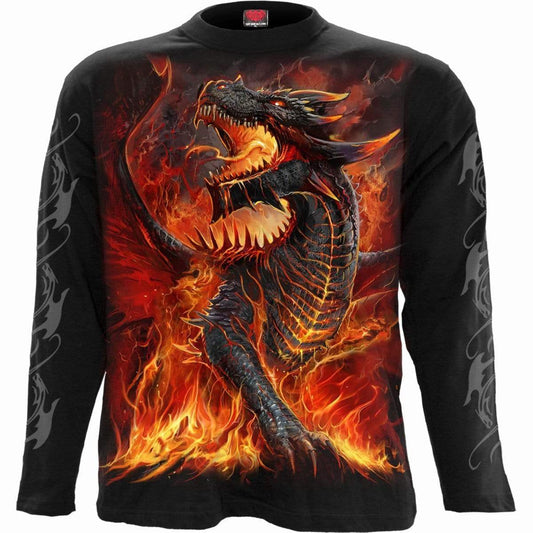 DRACONIS - Longsleeve T-Shirt Black