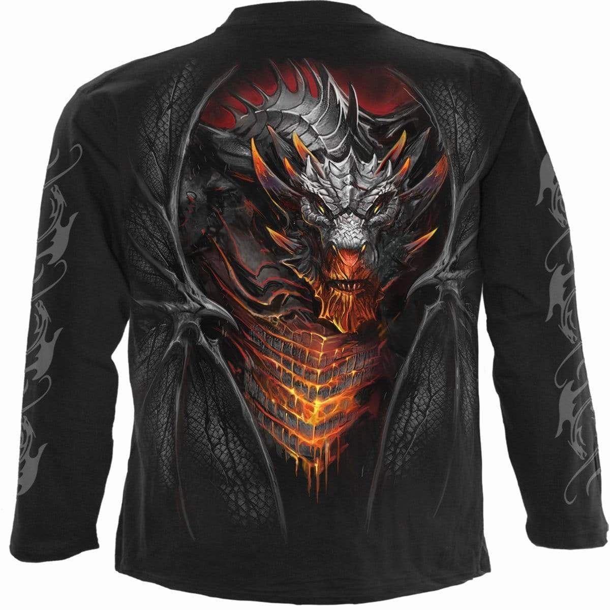 DRACONIS - Longsleeve T-Shirt Black