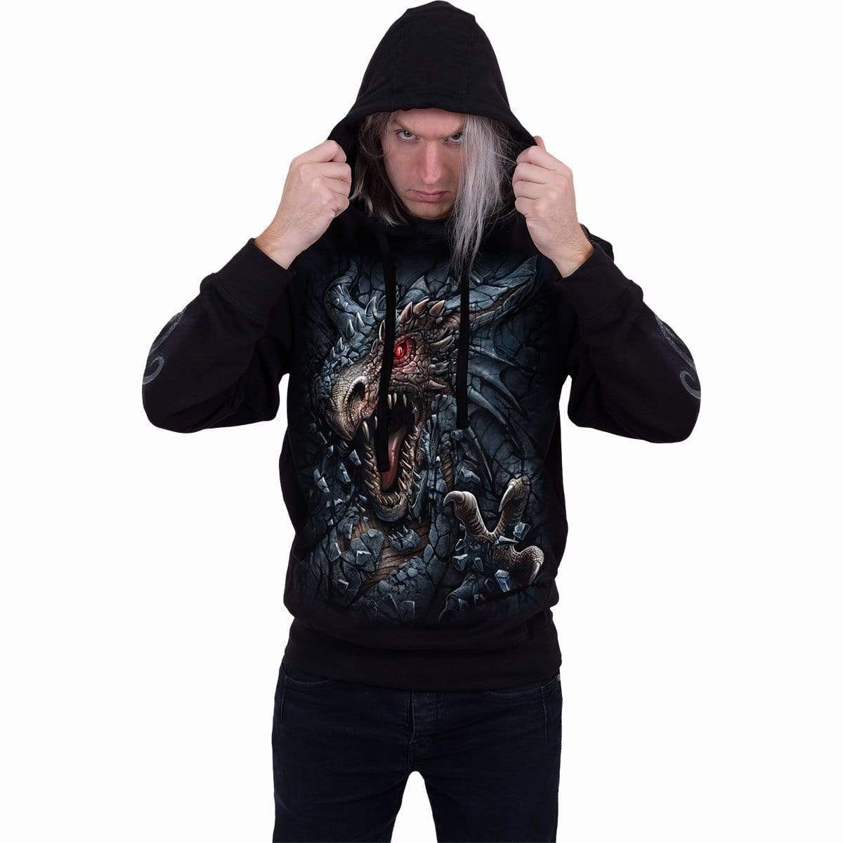 DRAGON'S LAIR - Hoody Black