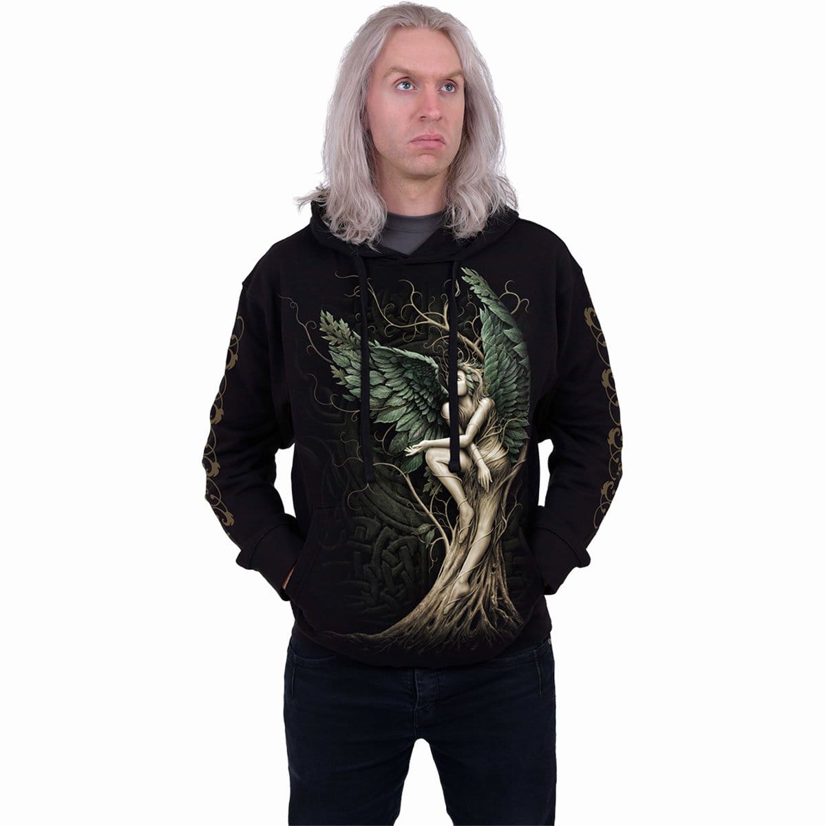 WOODLAND QUEEN - Hoody Black