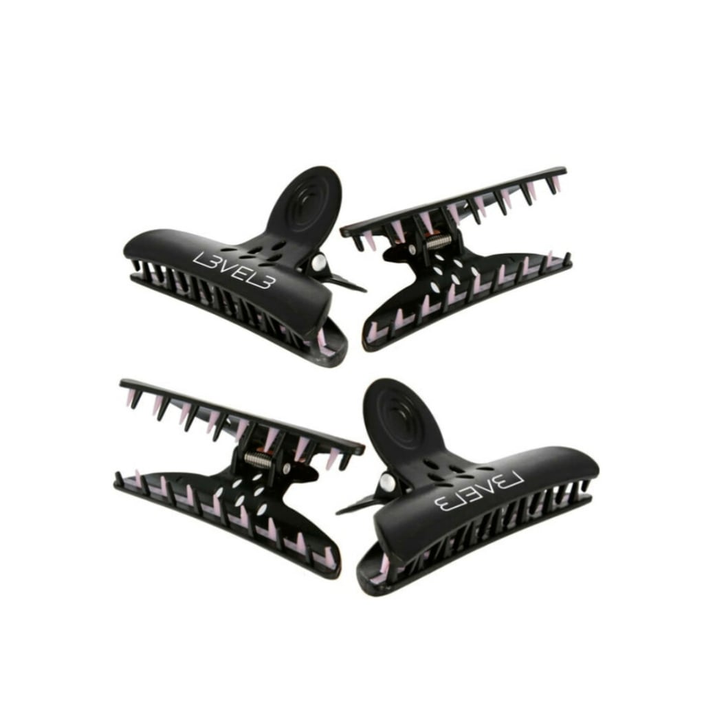 Level 3 Hair Claw Clips-4 Pack