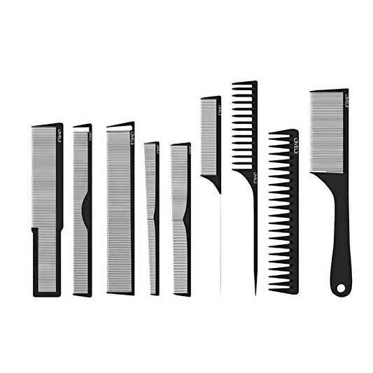 Level 3 Barber Styling Comb Set- 9pc