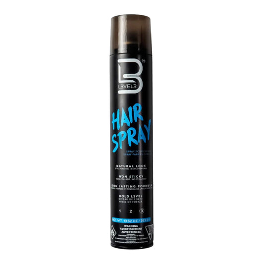 Level 3 Hair Spray Natural Look