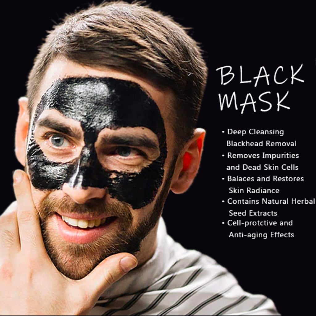 Level 3 Barber Black Facial Mask