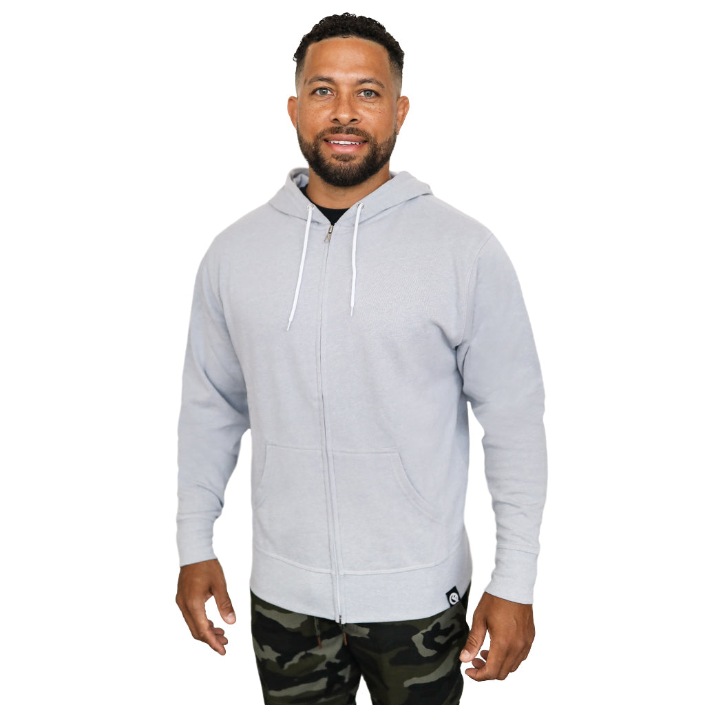 Hero Hoodie Lite (Heather Gray)