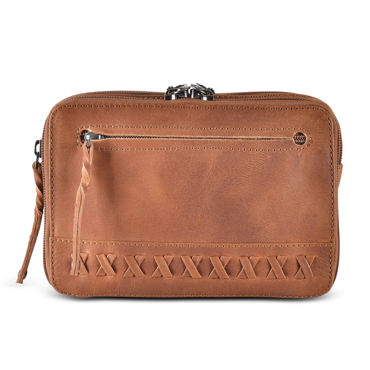 Concealed Carry Kailey Leather Purse Pack by Lady Conceal