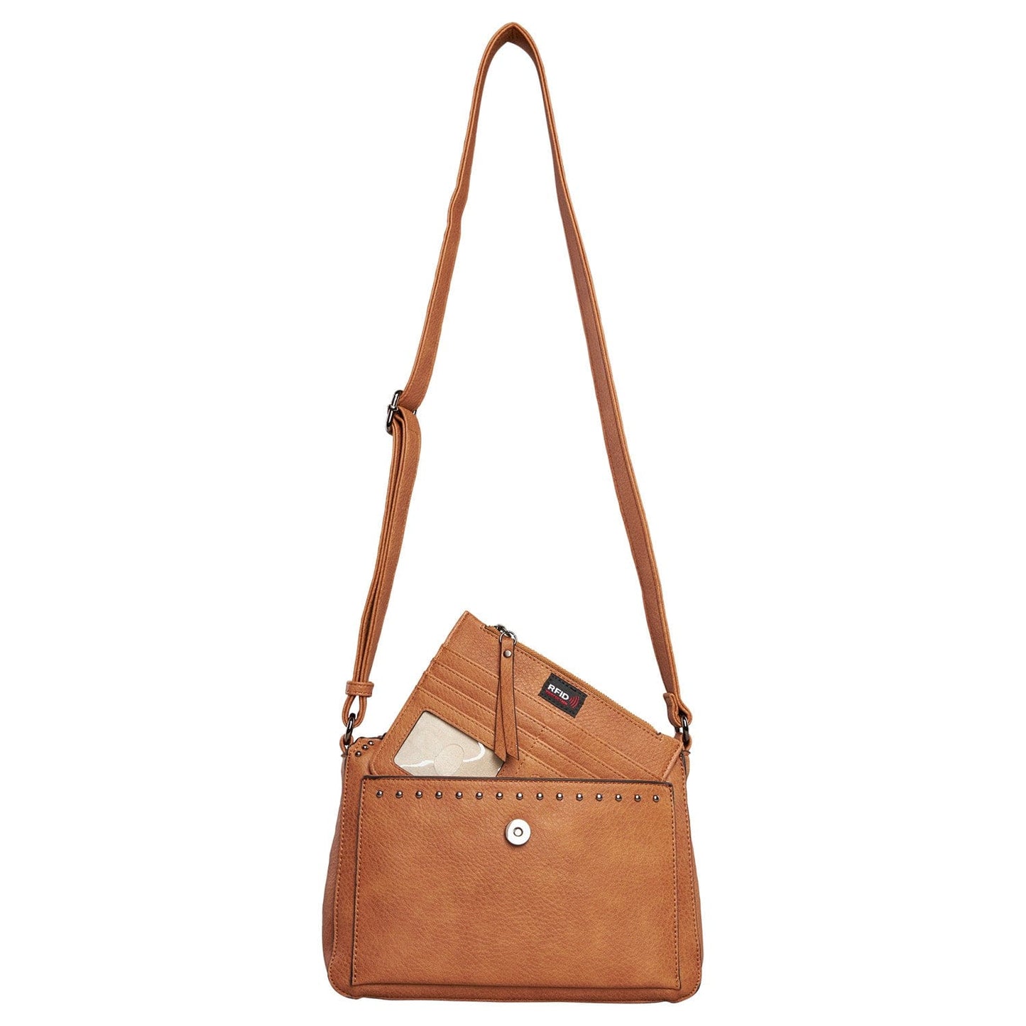 Concealed Carry Kinsley Crossbody with RFID Slim Wallet by Lady Conceal