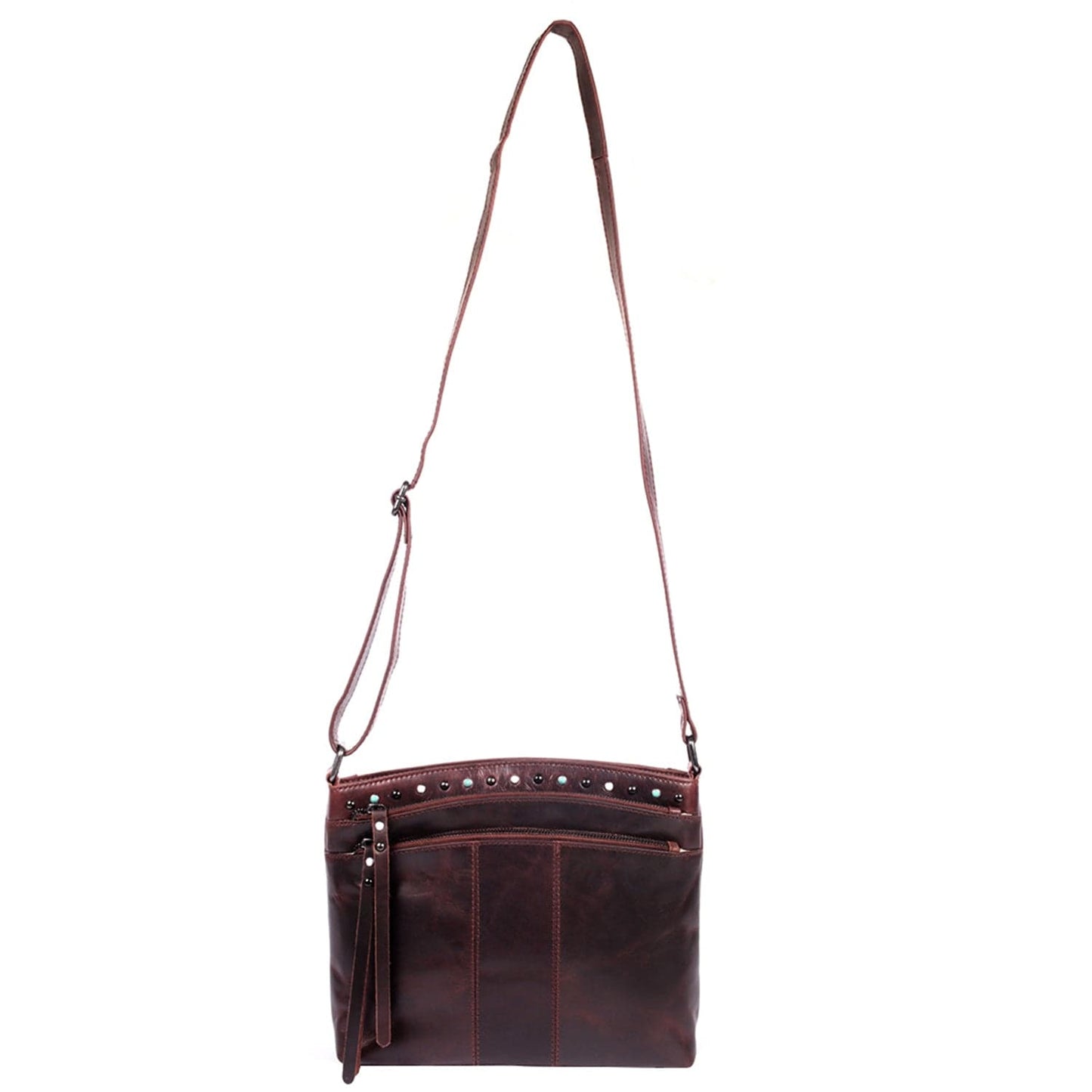 Concealed Carry Brynn Leather Crossbody by Lady Conceal