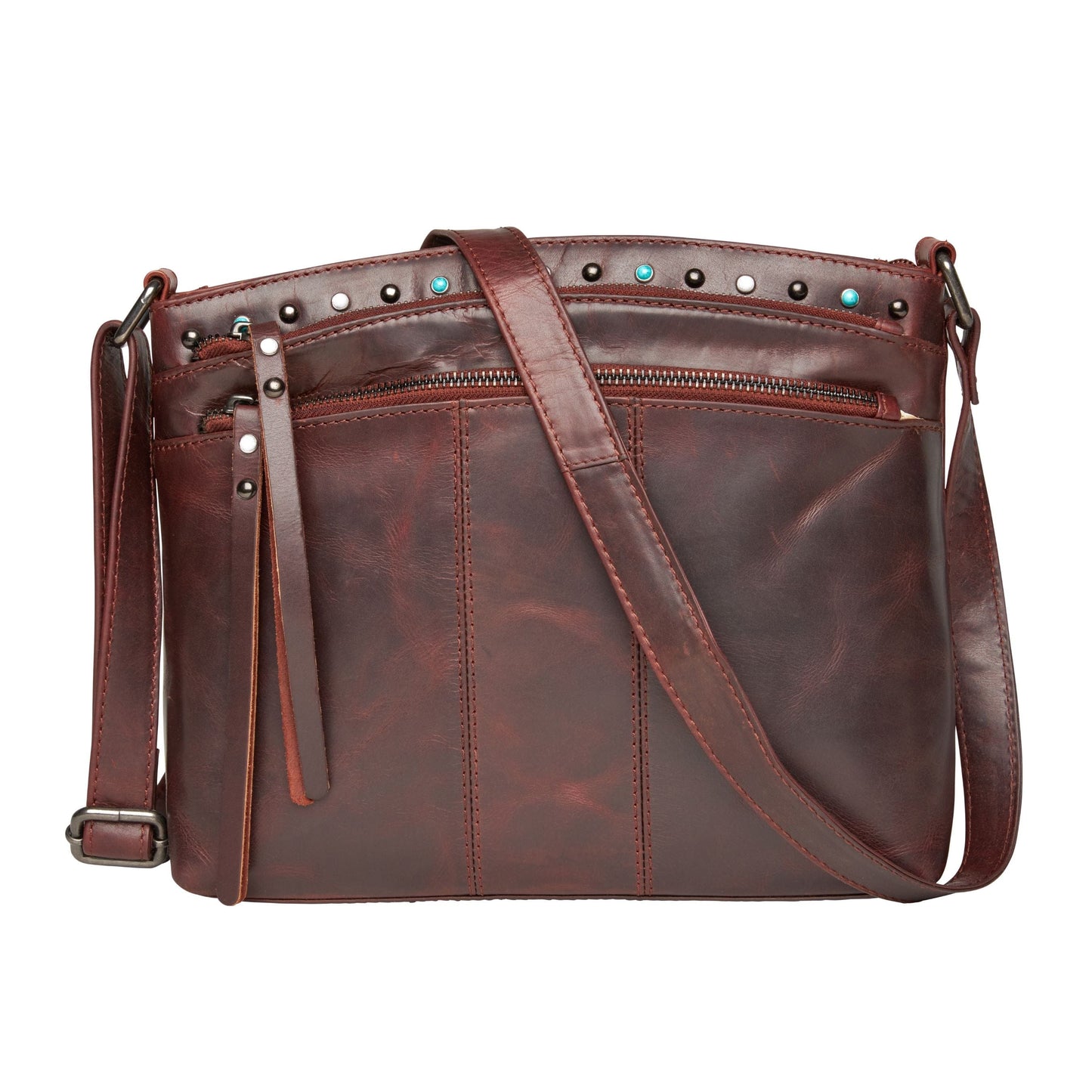 Concealed Carry Brynn Leather Crossbody by Lady Conceal