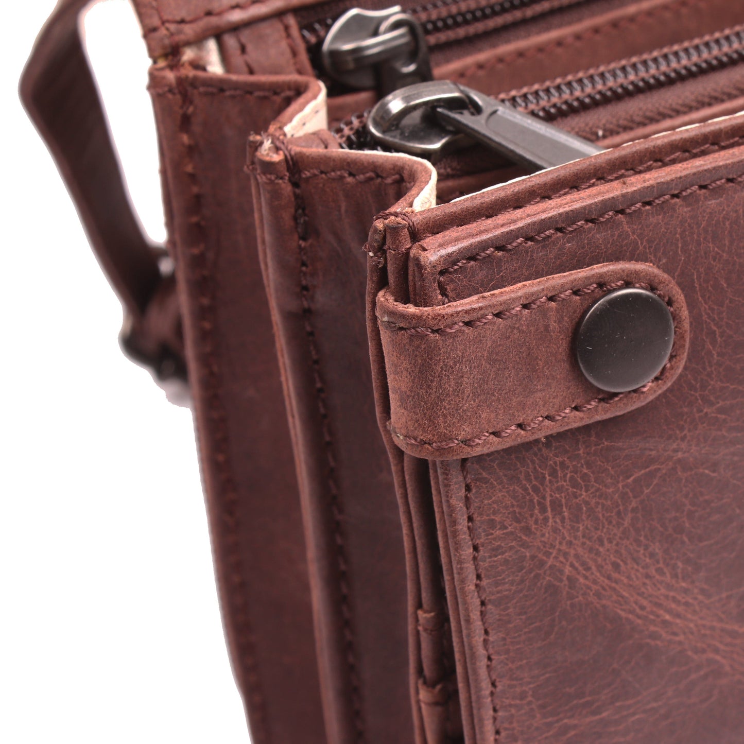 Concealed Carry Jolene Leather Crossbody Organizer by Lady Conceal