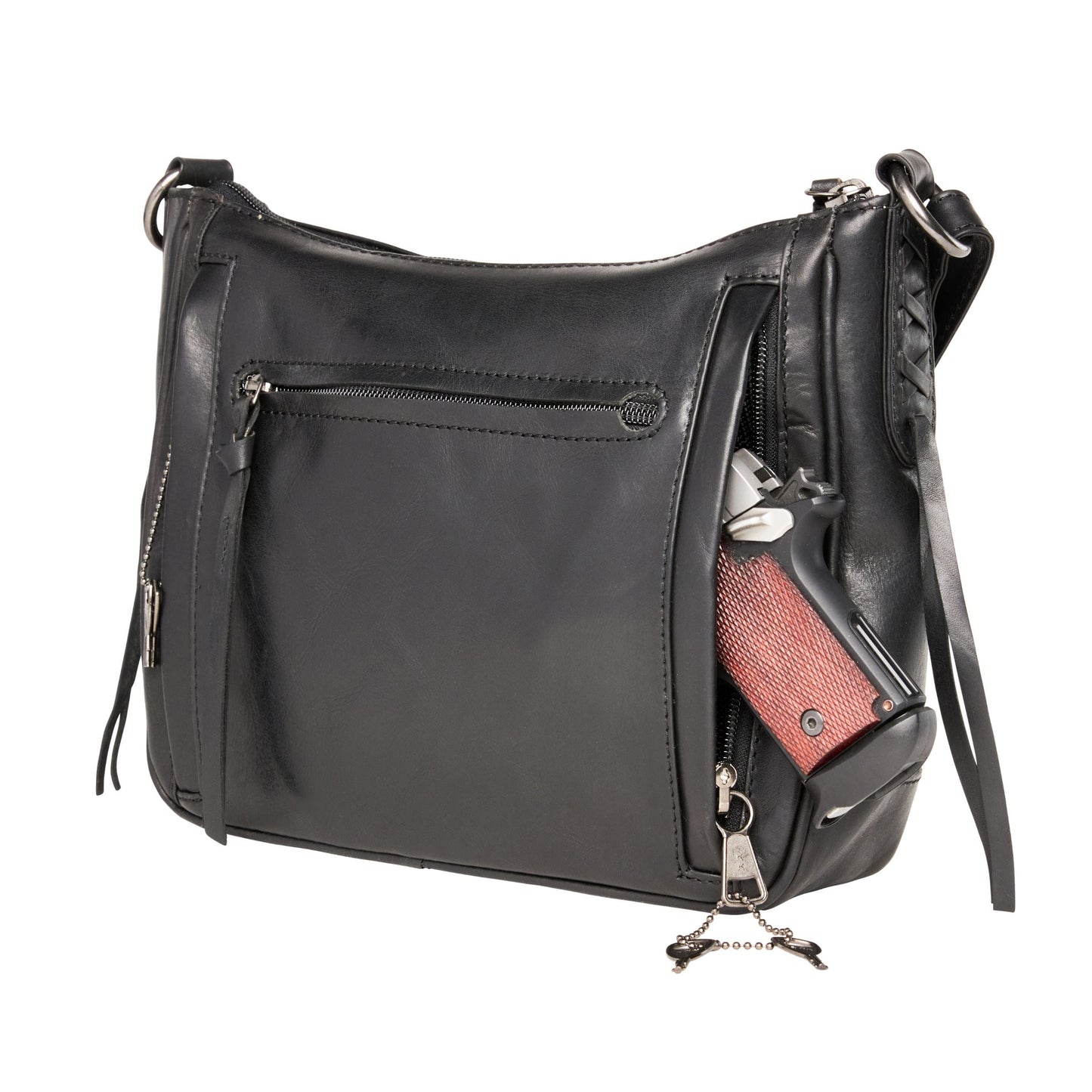 Concealed Carry Callie Leather Crossbody by Lady Conceal