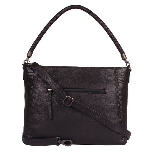 Concealed Carry Lacey Leather Tote by Lady Conceal