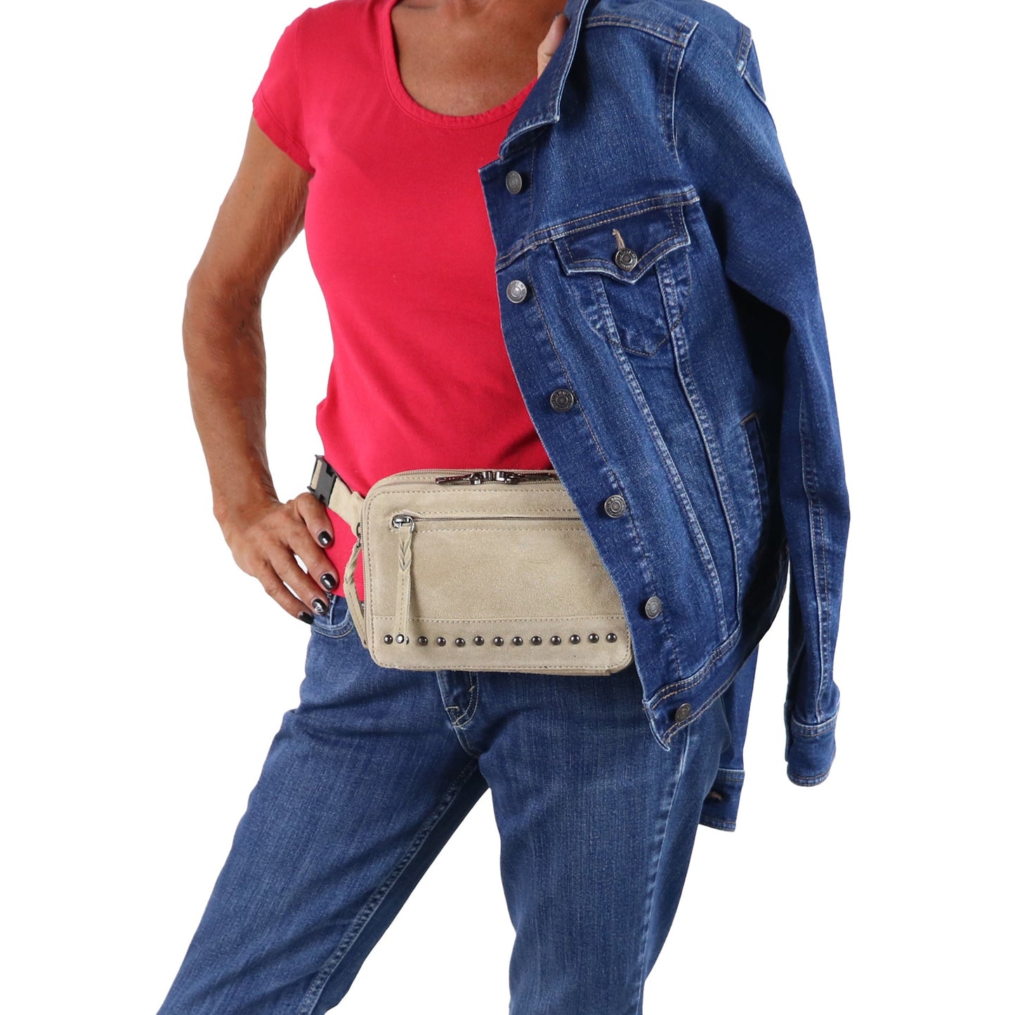 Concealed Carry Kailey Leather Purse Pack by Lady Conceal