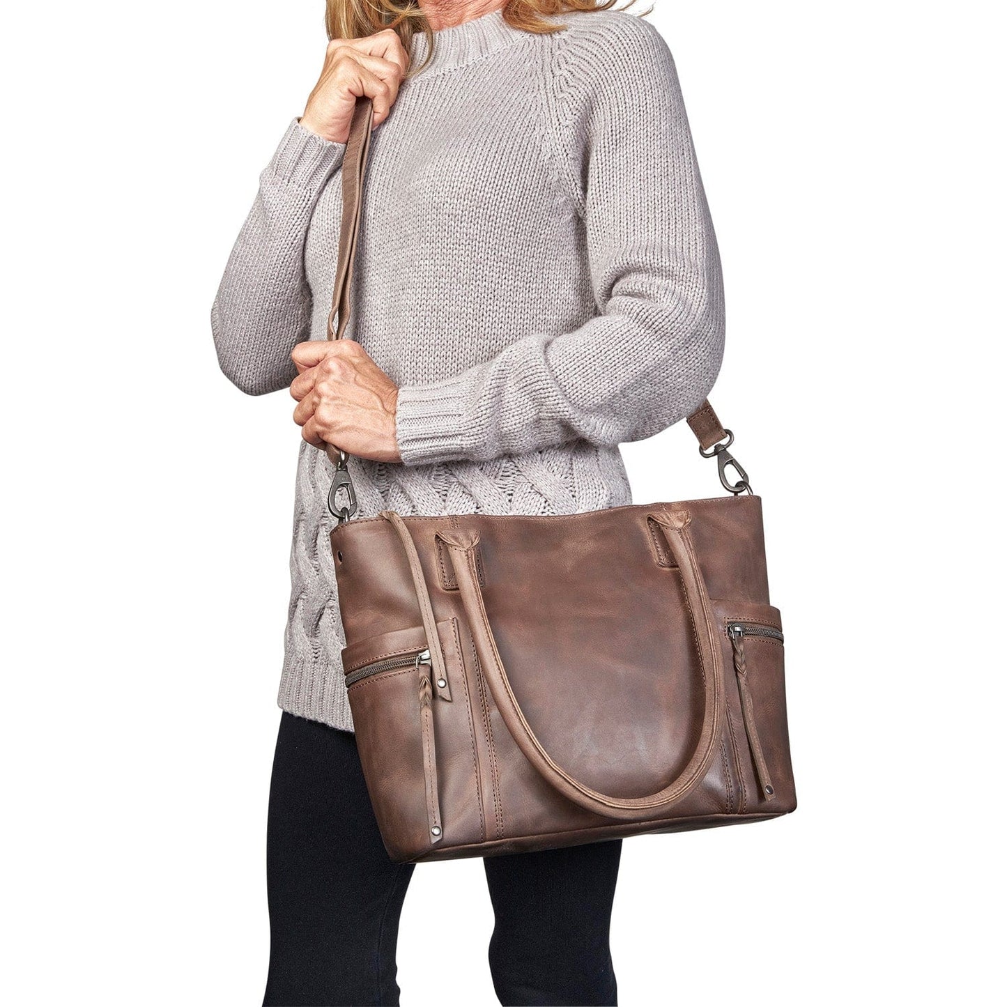 Concealed Carry Emerson Satchel by Lady Conceal