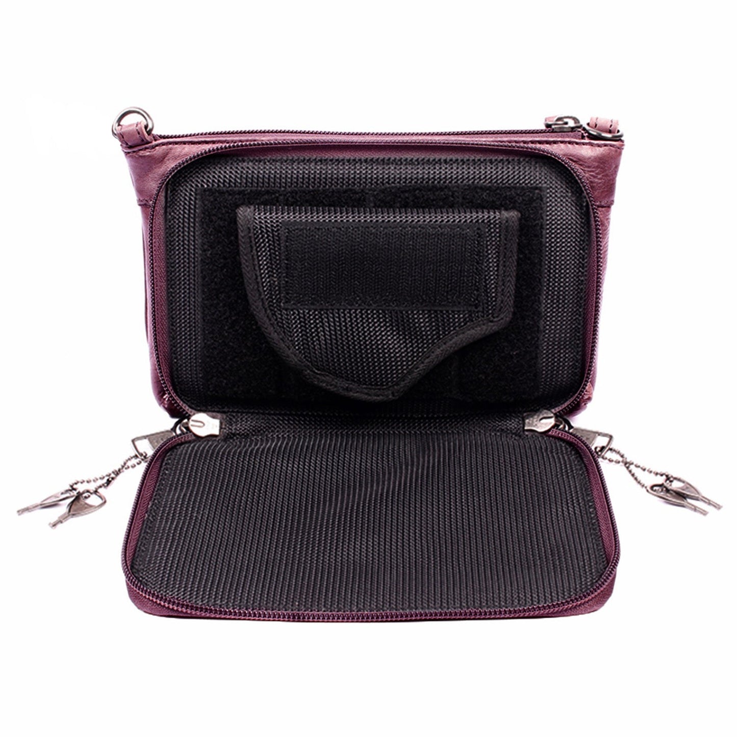 Concealed Carry Amelia Leather Crossbody by Lady Conceal