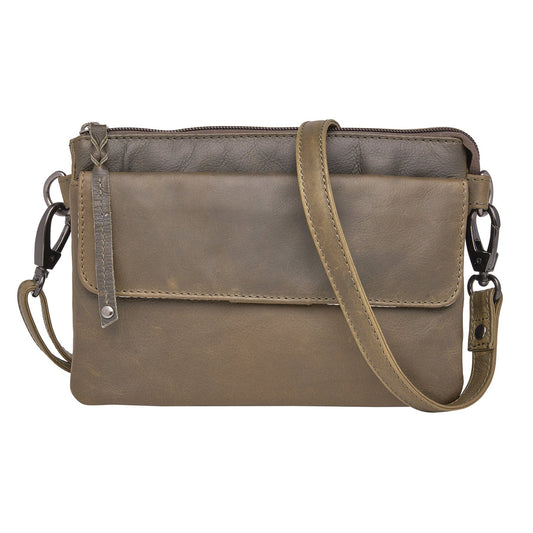 Concealed Carry Natasha Leather Crossbody by Lady Conceal