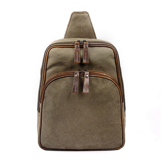 Concealed Carry Unisex Kennedy Canvas Sling Backpack