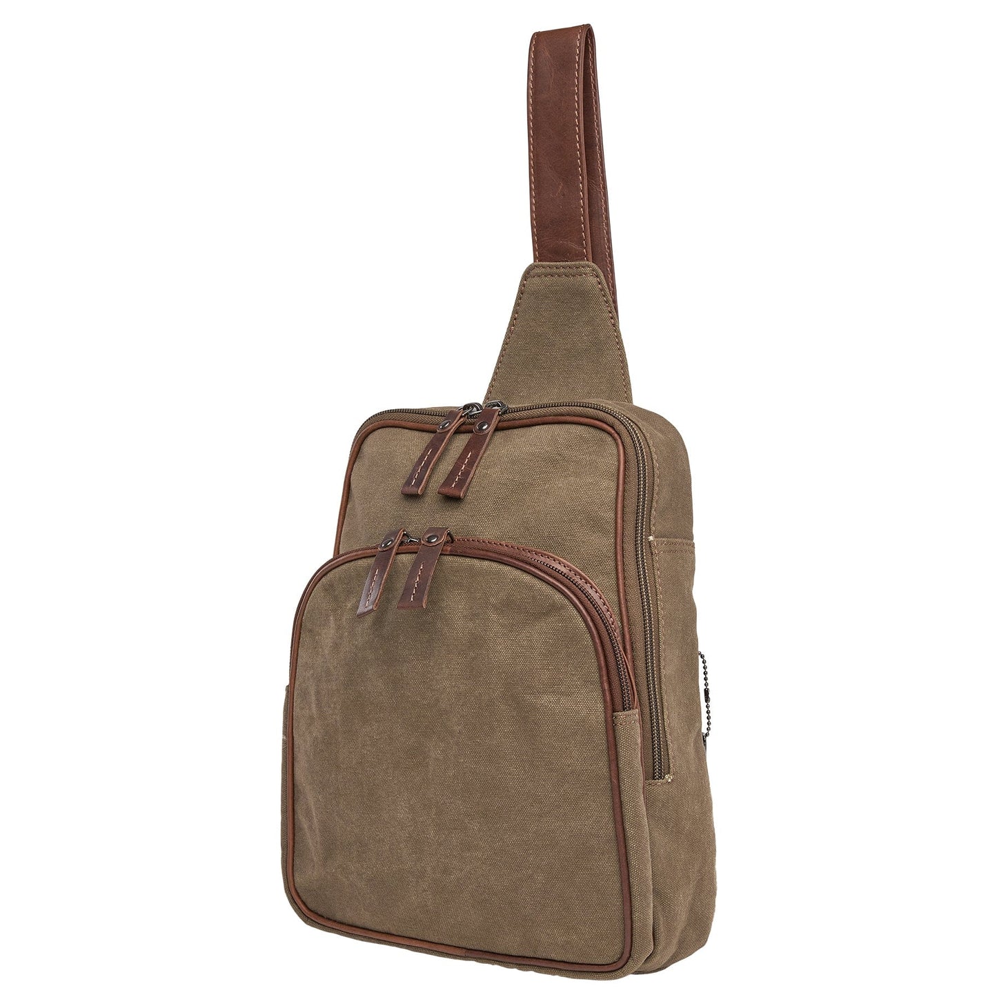 Concealed Carry Unisex Kennedy Canvas Sling Backpack