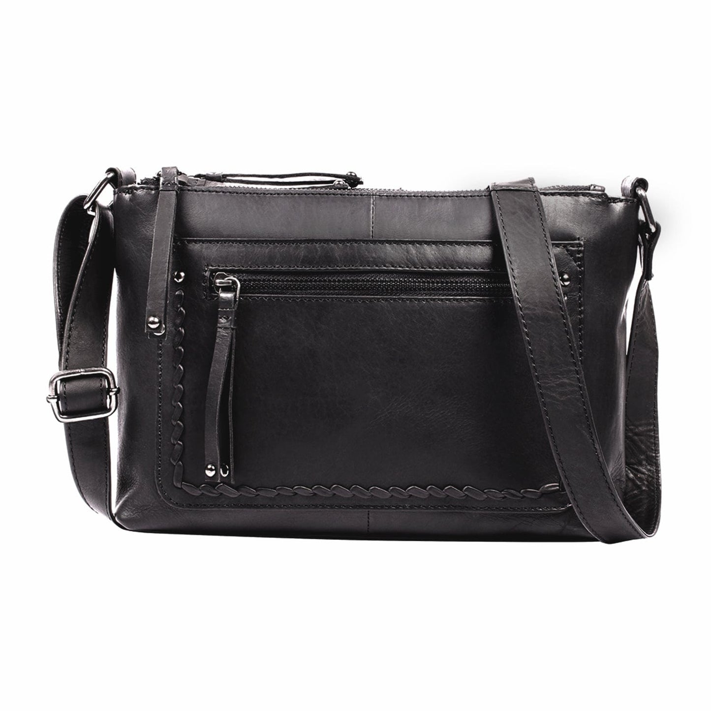 Concealed Carry Tatum Leather Crossbody by Lady Conceal