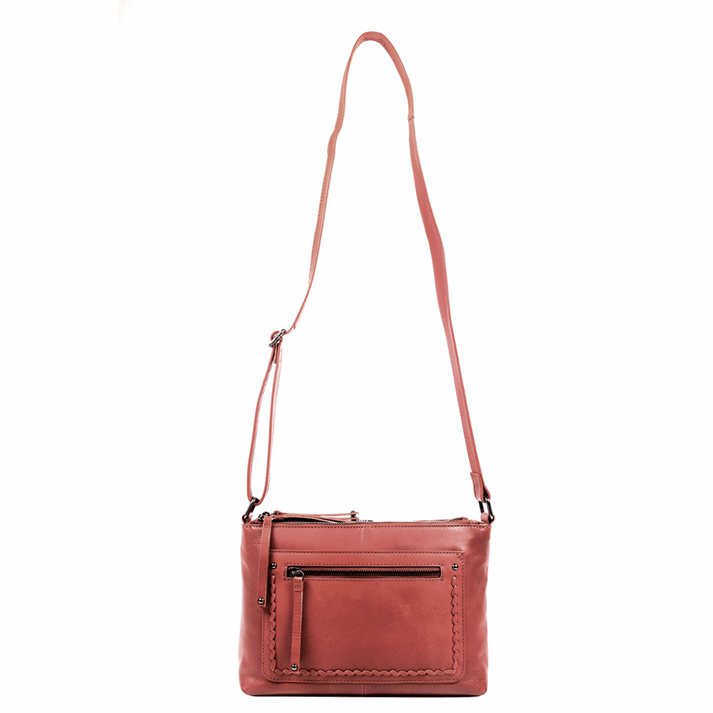 Concealed Carry Tatum Leather Crossbody by Lady Conceal