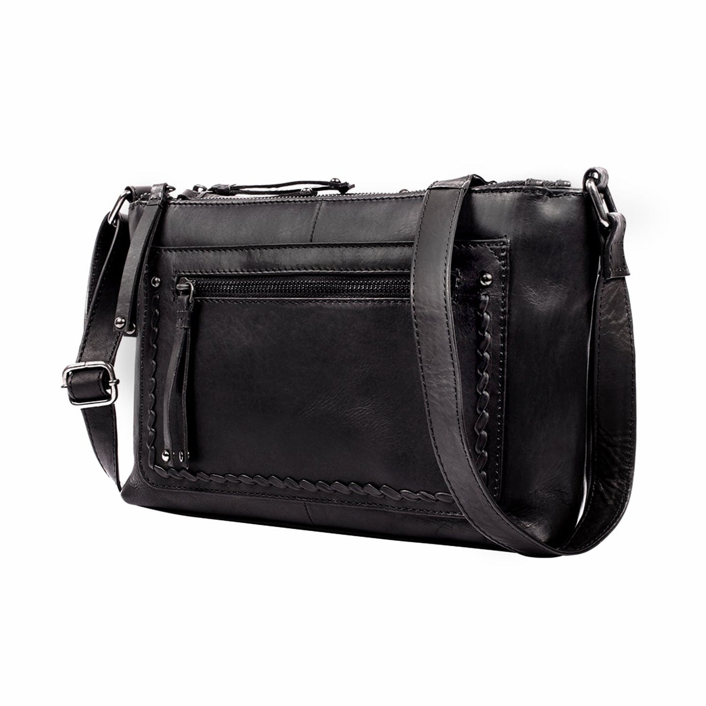 Concealed Carry Tatum Leather Crossbody by Lady Conceal