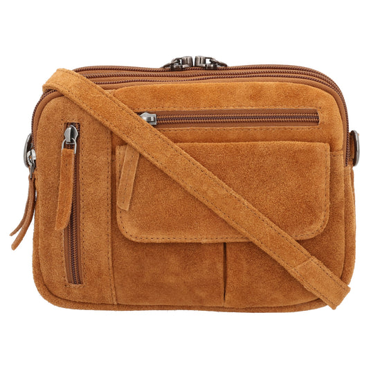 Concealed Carry Hadley Suede Crossbody by Lady Conceal