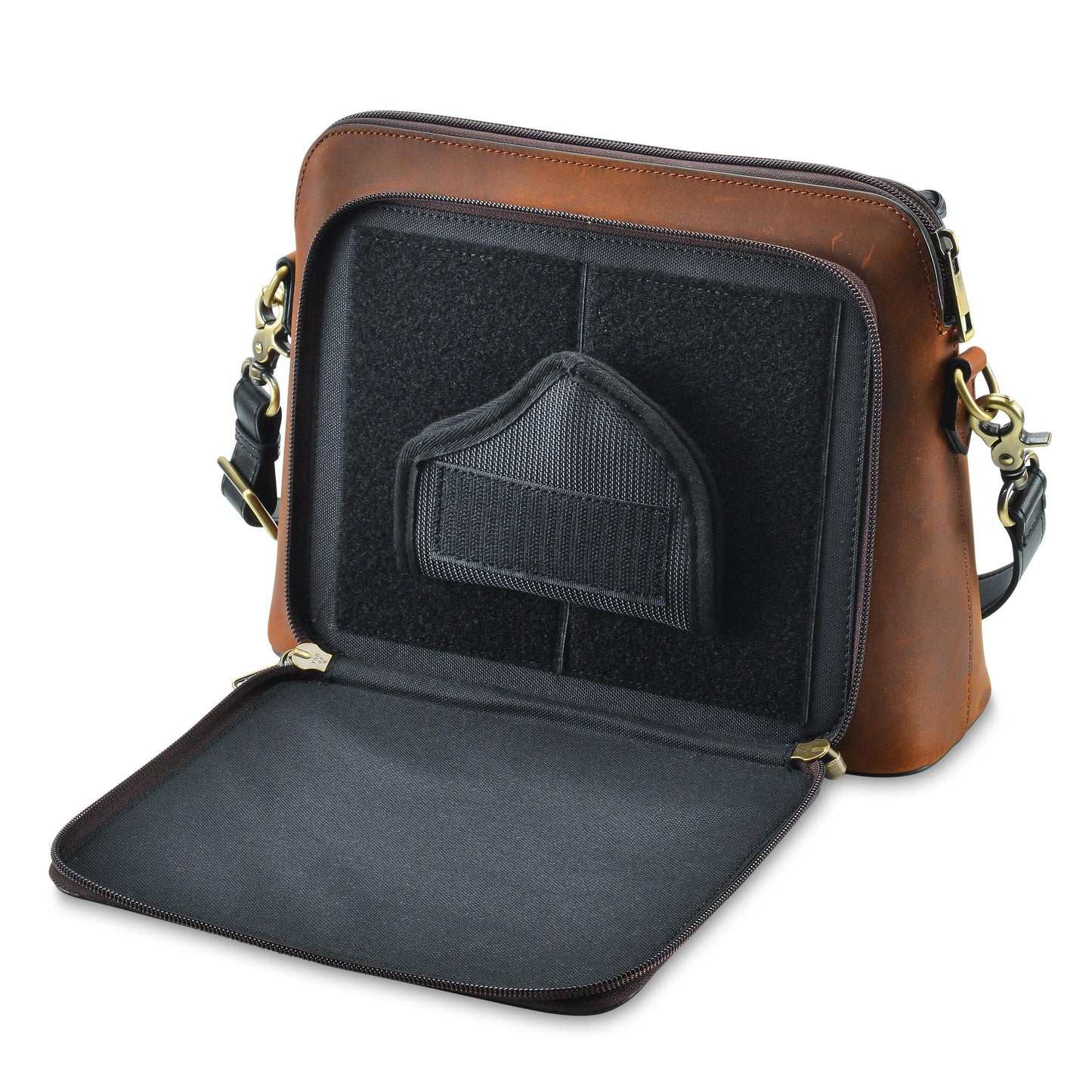 Concealed Carry Evelyn Leather Crossbody by Lady Conceal