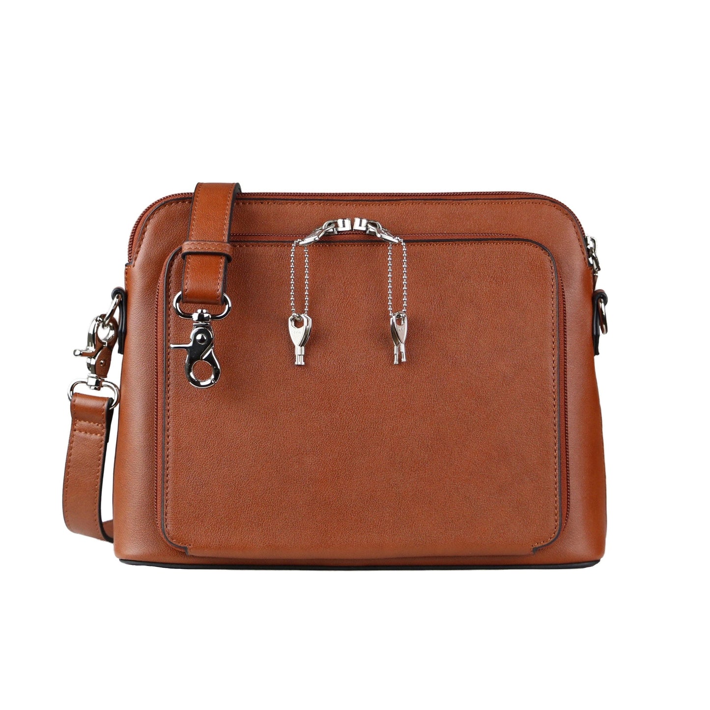 Concealed Carry Evelyn Leather Crossbody by Lady Conceal