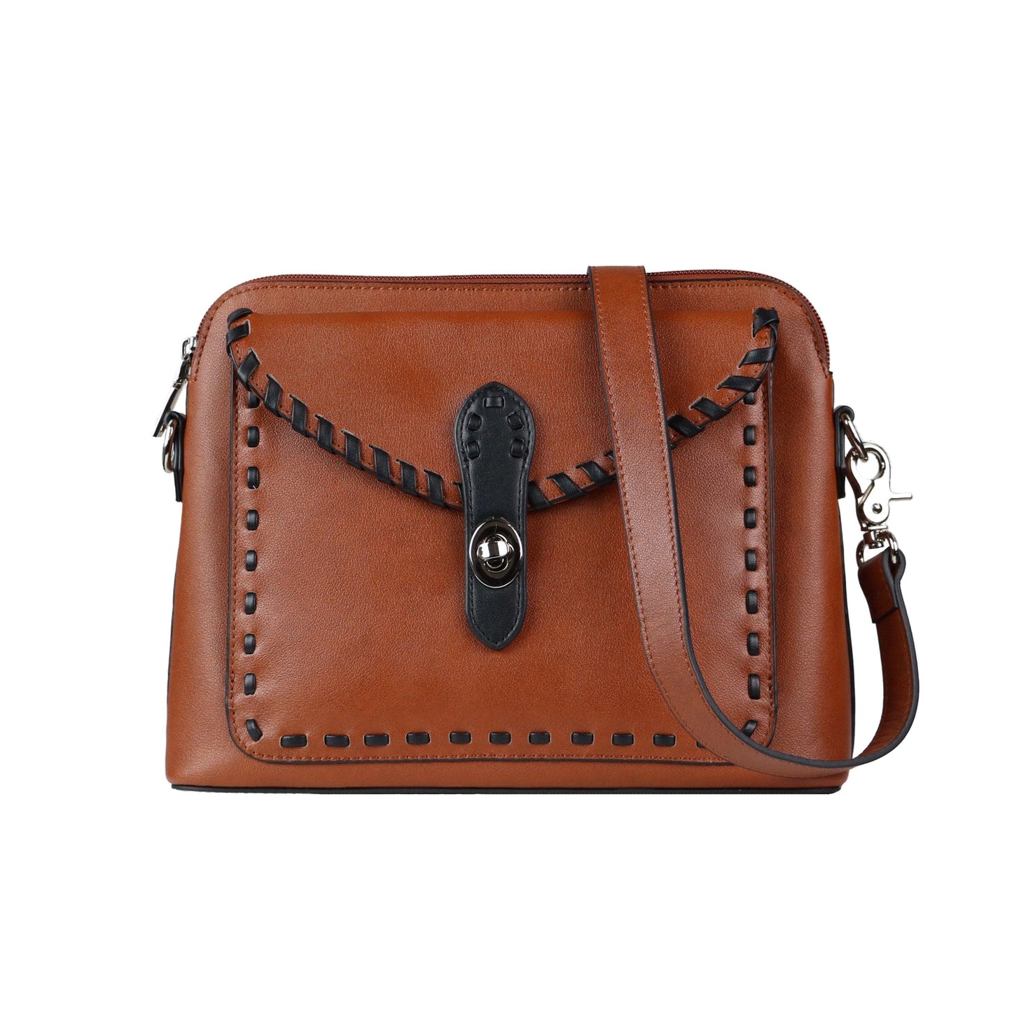 Concealed Carry Evelyn Leather Crossbody by Lady Conceal