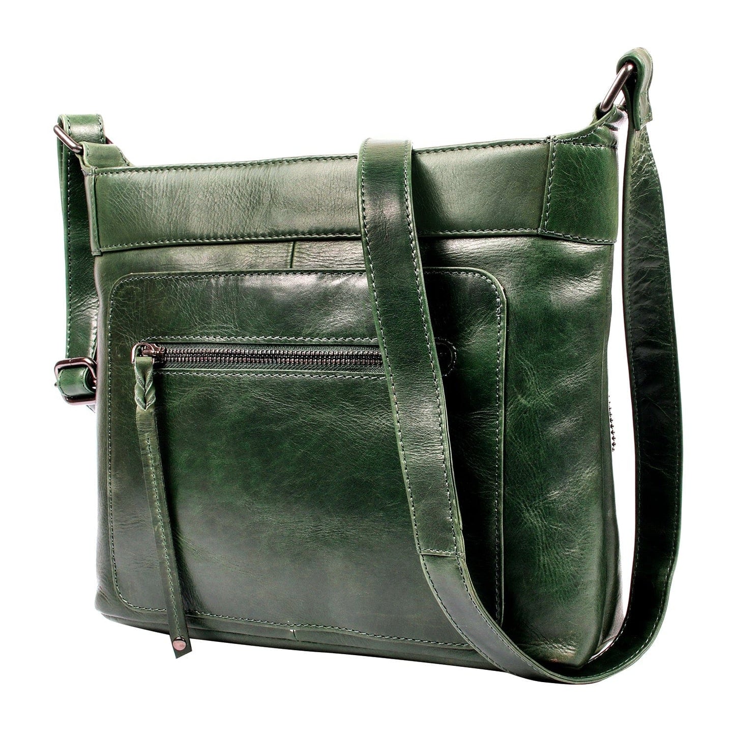 Concealed Carry Delaney Leather Crossbody by Lady Conceal