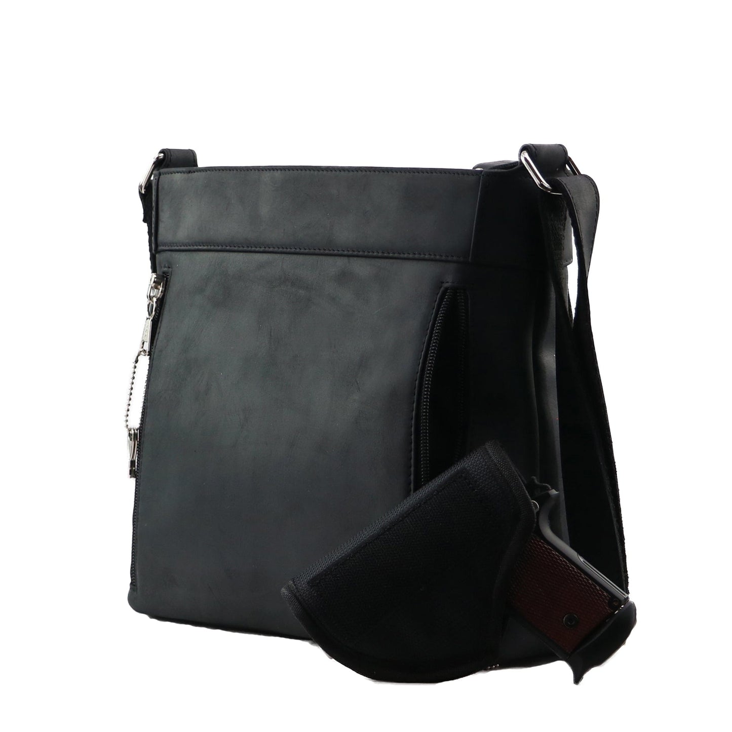 Concealed Carry Delaney Leather Crossbody by Lady Conceal