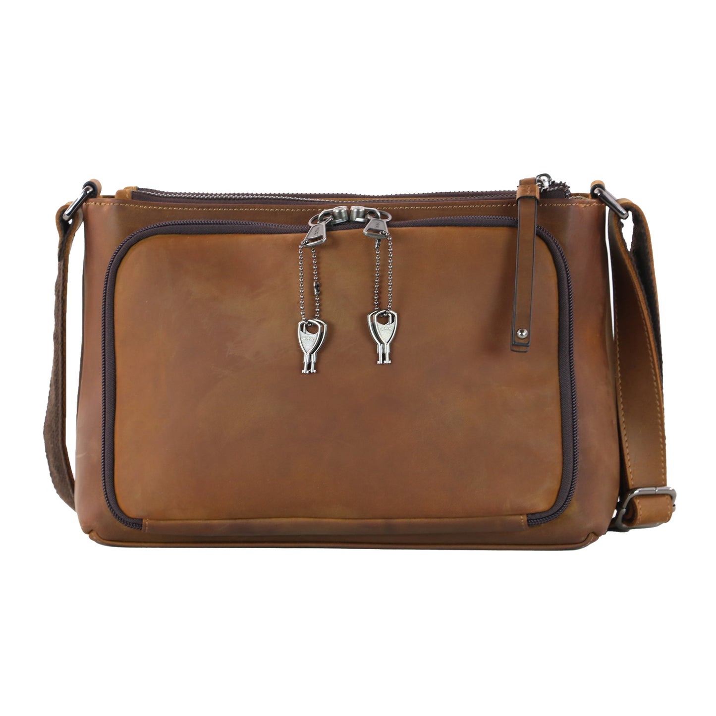 Concealed Carry Brynlee Leather Crossbody by Lady Conceal