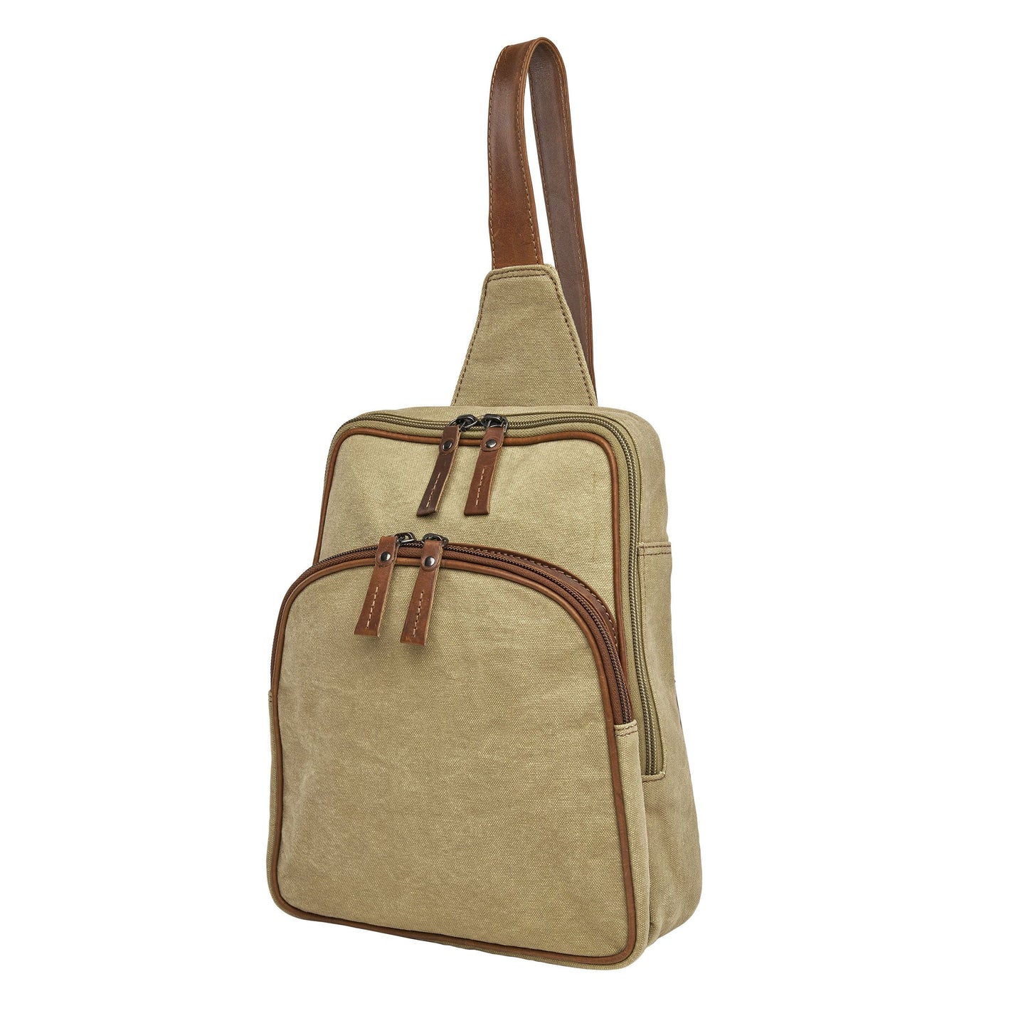 Concealed Carry Unisex Kennedy Canvas Sling Backpack