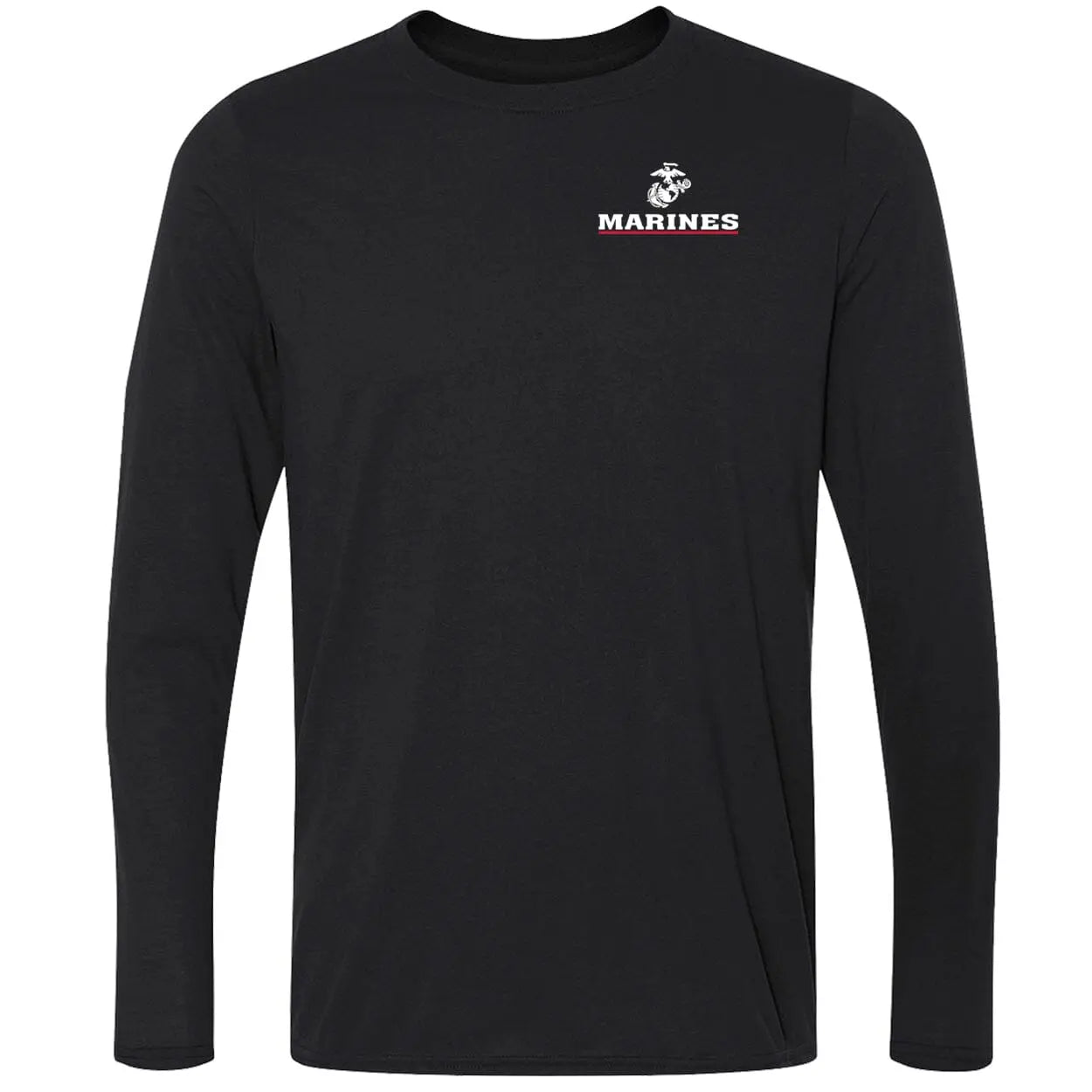 Combat Charged Red Line Chest Seal Performance Long Sleeve Tee