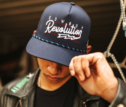 “Lightning" Navy Blue - Cowboy Revolution 5-panel Performance Hat